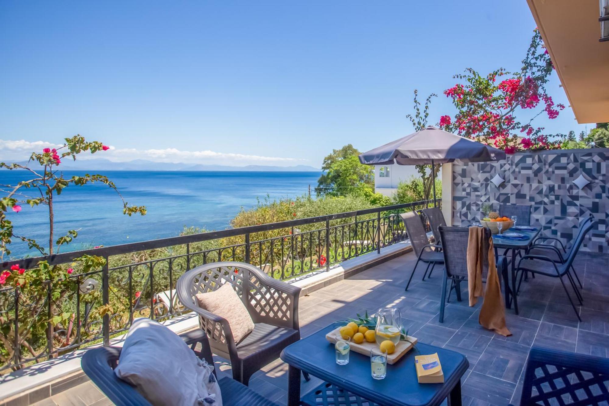 Апартаменти Ionian Kaizer Boutique Achilleion Екстер'єр фото