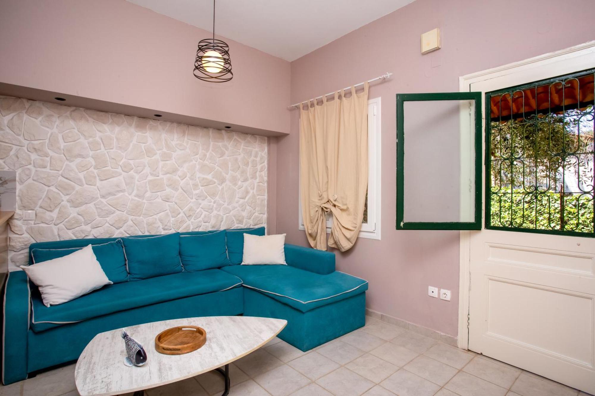 Апартаменти Ionian Kaizer Boutique Achilleion Екстер'єр фото
