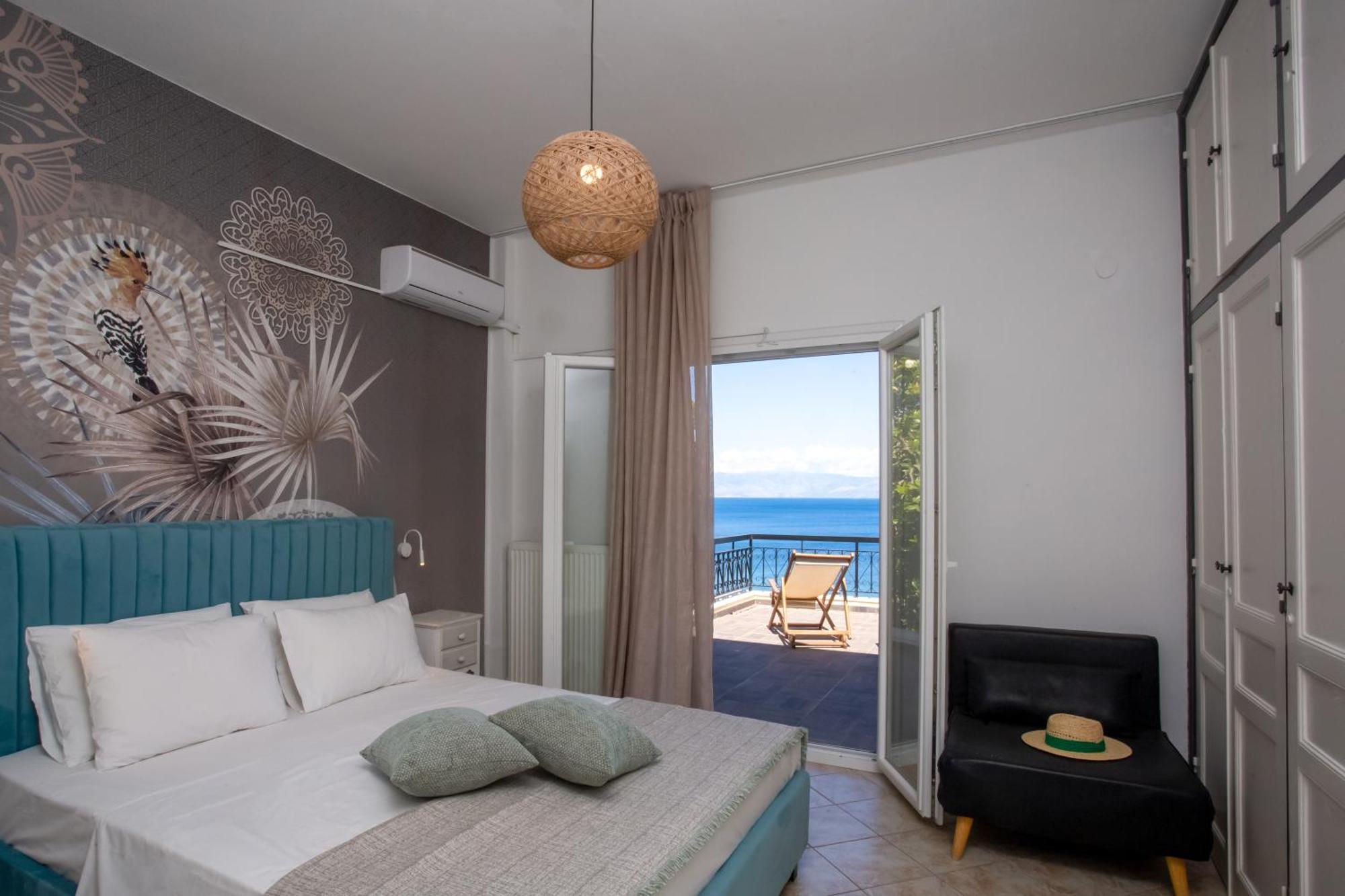 Апартаменти Ionian Kaizer Boutique Achilleion Екстер'єр фото